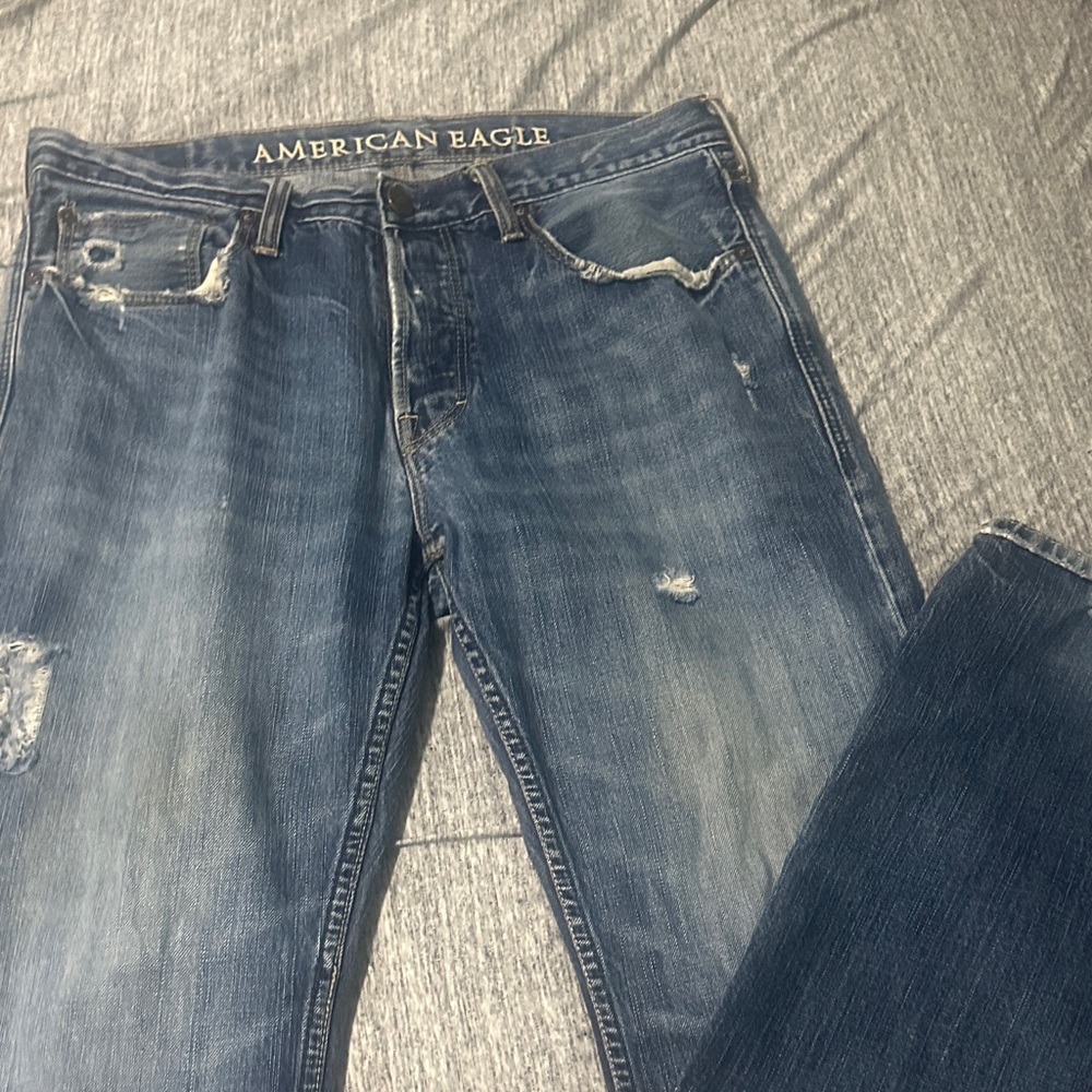 American Eagle Outfitters Distressed Denim Jeans
